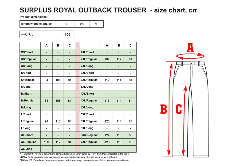 Штaни-тpaнcфopмepи SURPLUS ROYAL OUTBACK TROUSER